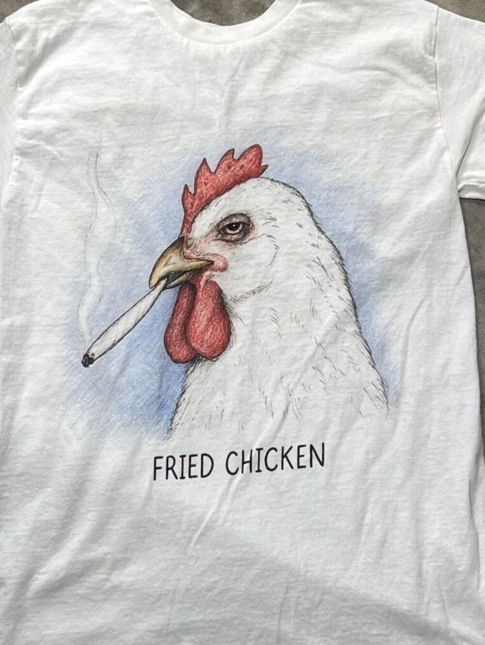 Fried Chicken Preowned Small T-shirt